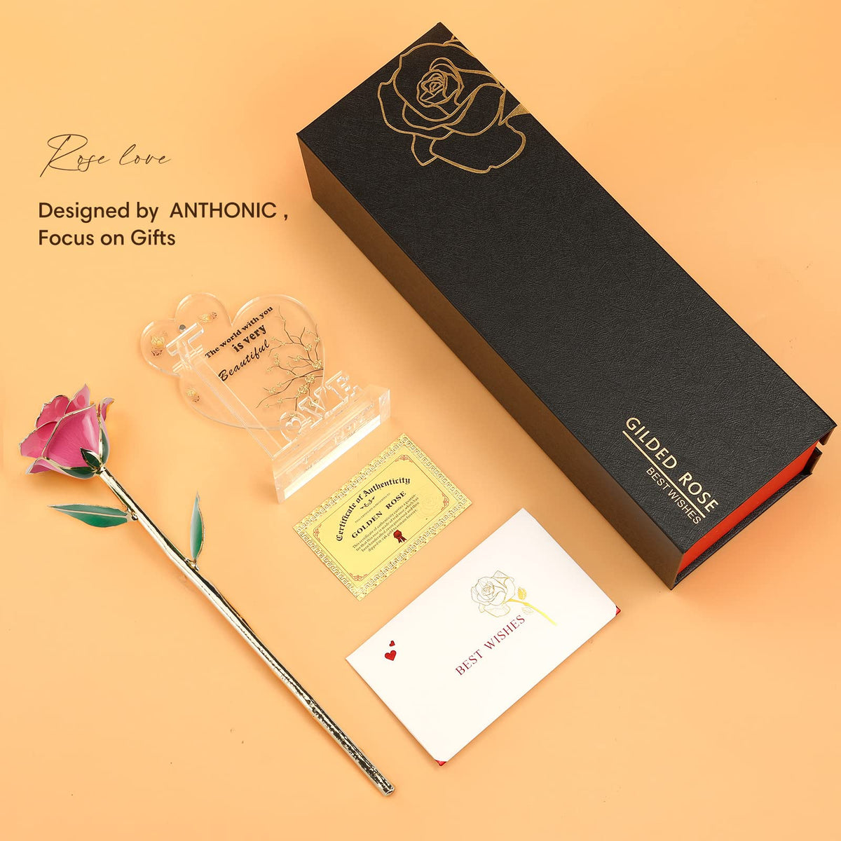 Anthonic gift box ready rose pink, perfect for mom or partner.