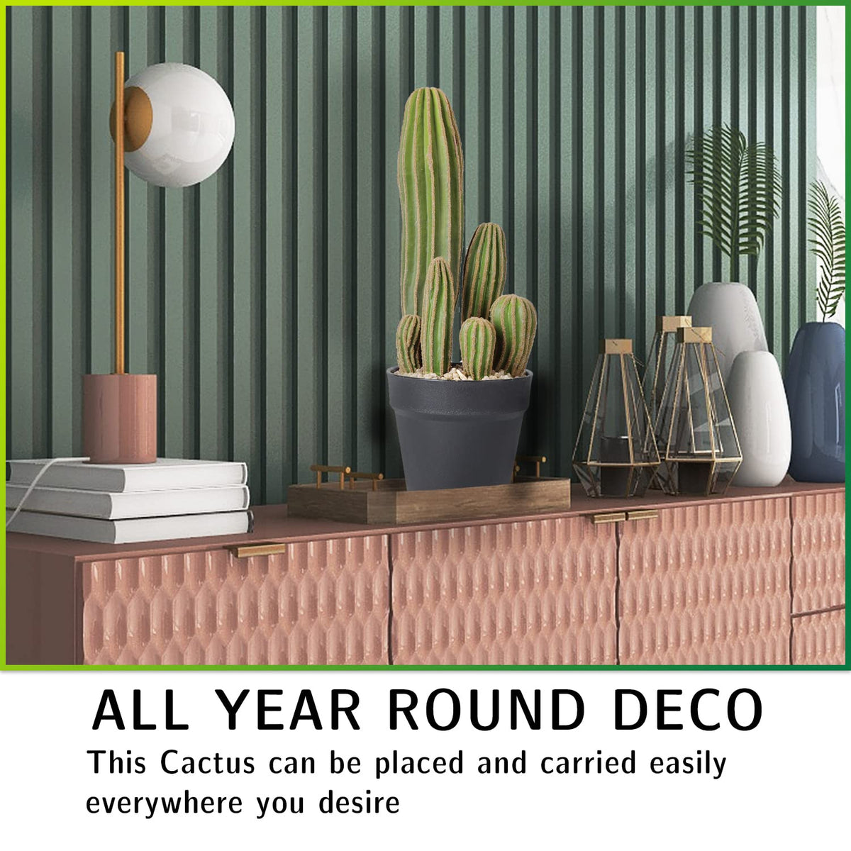AntHousePlant office decor cactus enhances desks with subtle greenery.