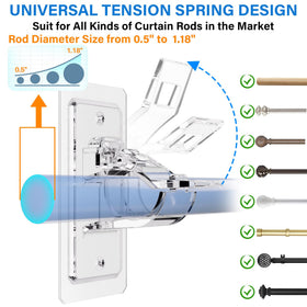 Antimbee self-adhesive hangers blend with décor and install in minutes