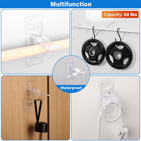 Antimbee quick, nail-free solution for hanging towels, hats, or small items