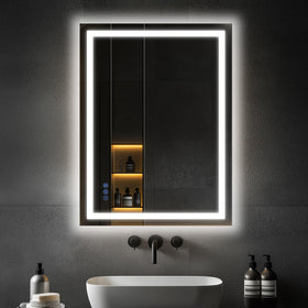 Antok anti-fog defogger keeps the mirror clear after showers for effortless grooming