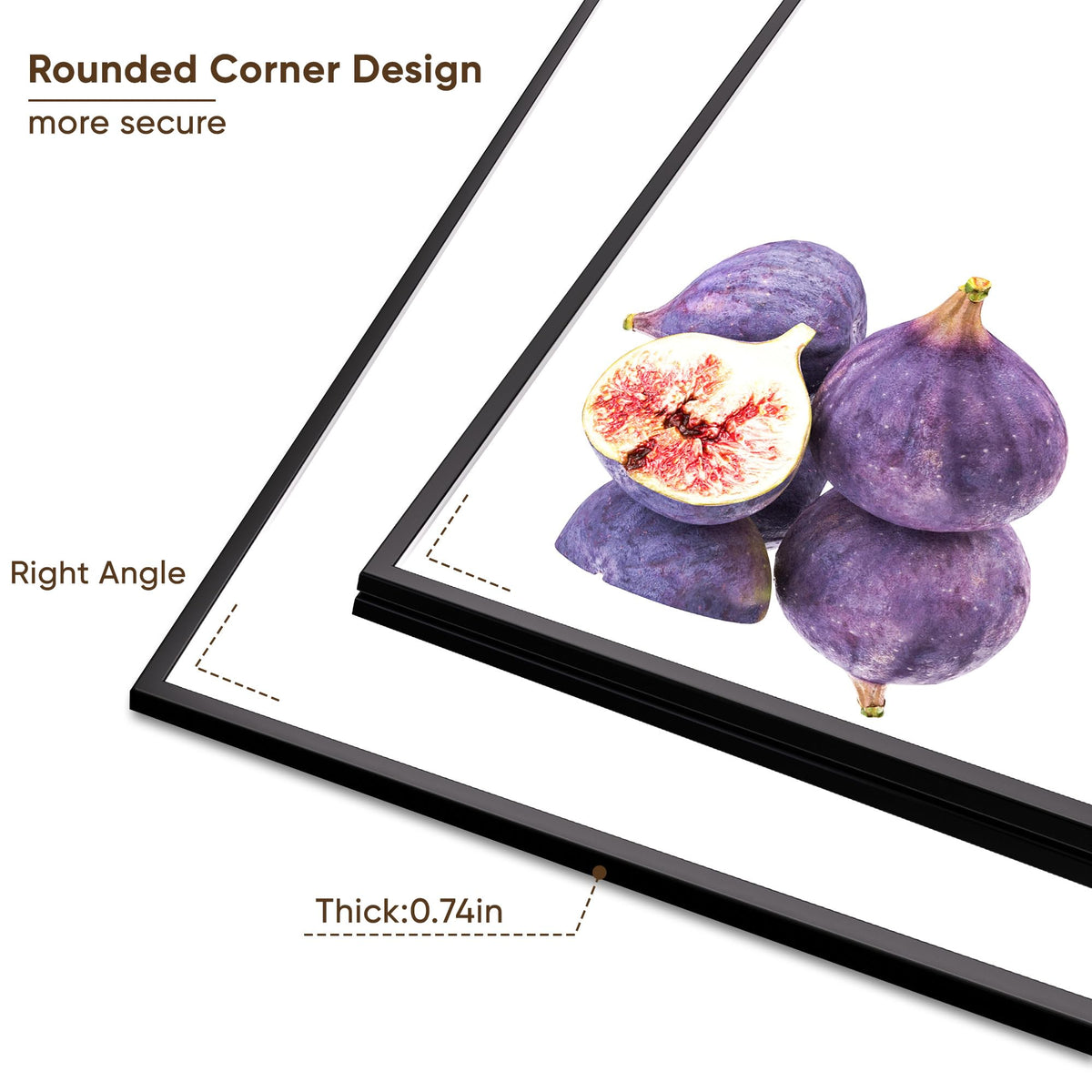 Antok 24x36 mirror complements bathrooms, bedrooms, and entryways.