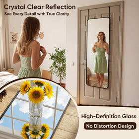 Antok height-adjustable mirror lets you customize reflection height.