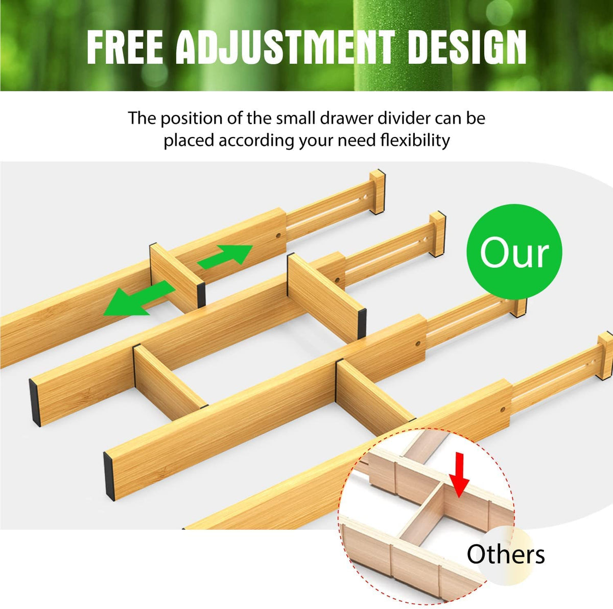 ANTOWIN 6-pack dividers and 4-pack baffles included.
