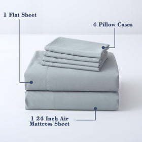 Antranfour deep-pocket fit for 16–24 inch airbeds stays secure