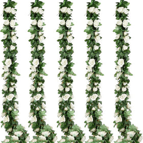 Antspirit rose garland 6.6 ft long, ideal for creating romantic arches.