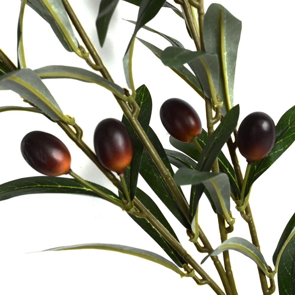 Antspirit silk-leaves olive branch elevates spaces with a natural look.