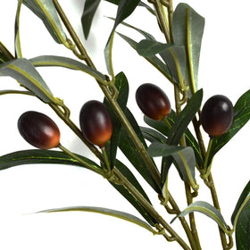 Antspirit silk-leaves olive branch elevates spaces with a natural look.