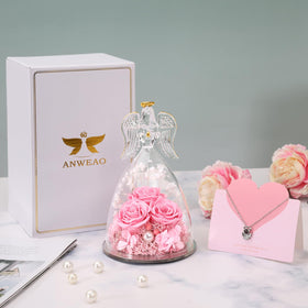 ANWEAO guardian angel figurine makes a thoughtful mom gift.