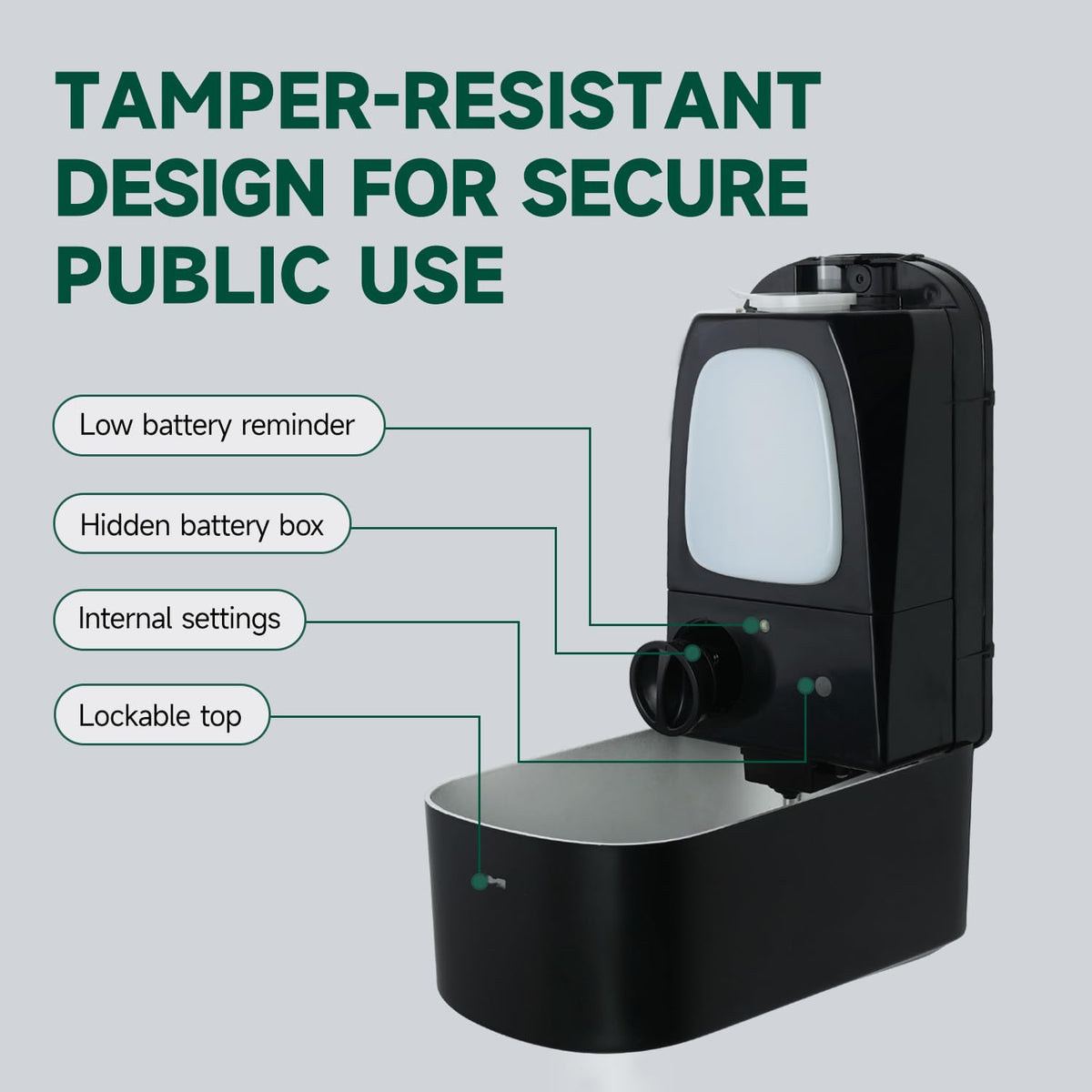 anydry AD1220S wall-mount housing offers durable installation in busy facilities