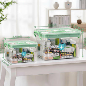 ANYPROLUS detachable tray with seven compartments for tidy small items