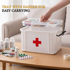 ANYPROLUS large-capacity box fits bottles, vials, and supplies.