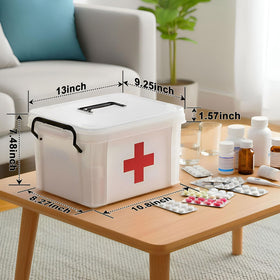ANYPROLUS two-layer detachable tray keeps small items neatly organized.