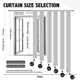 Anytime grey grommet-top curtain close-up showing durable hardware and elegant fabric texture