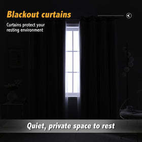 Anytime princess-style curtains bring timeless charm to various interiors.