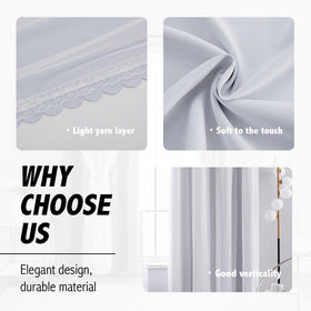 Anytime Home Curtains compatible with varied lengths for a custom fit.
