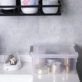 Anywish 3.2-quart capacity bin suitable for crafts, toys, and small supplies.