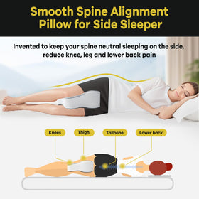 anzhixiu long knee pillow stable design remains in place