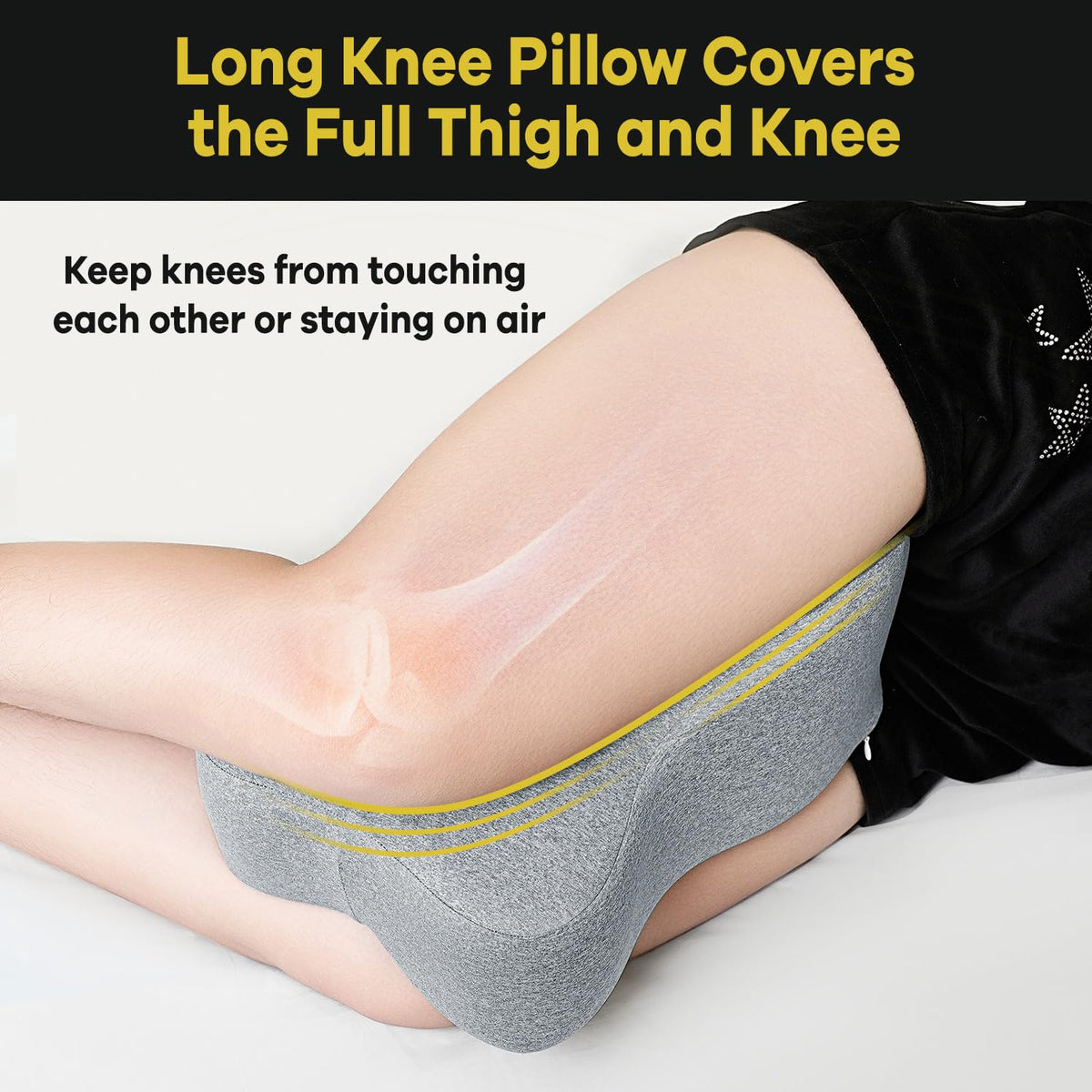 anzhixiu spine-neutral design helps maintain proper alignment during sleep