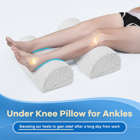anzhixiu under knee ankle elevation pillow elevates heels after a long day