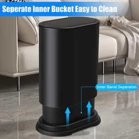 Anzoymx odor-sealing lid helps conceal trash odors