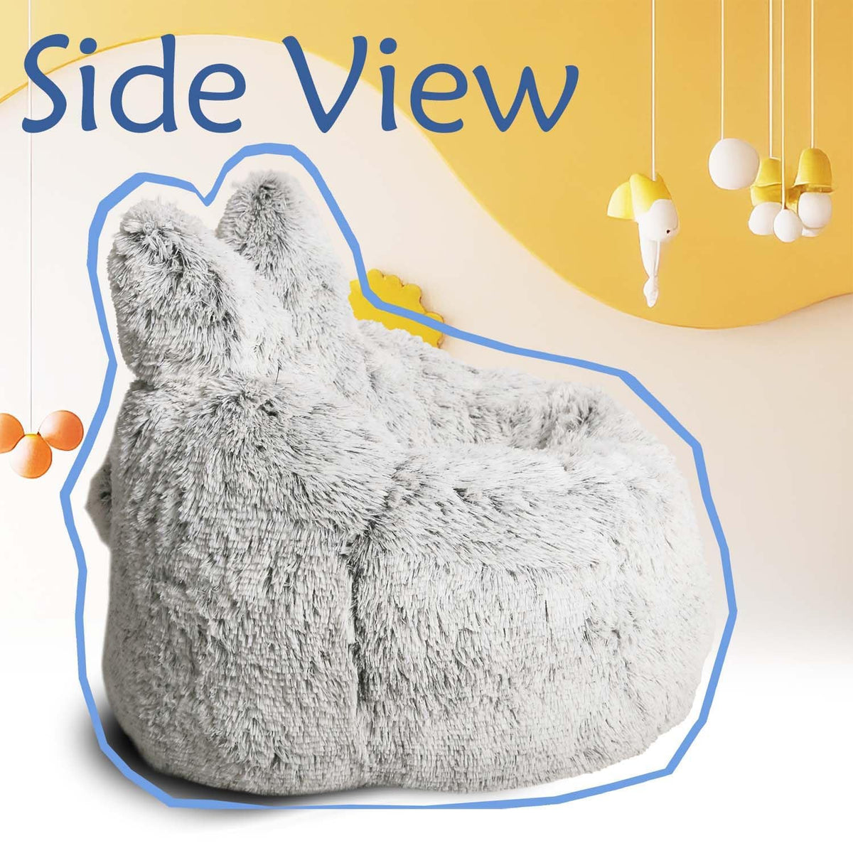 Aodenge kid room decor with warm, friendly seating for kids.