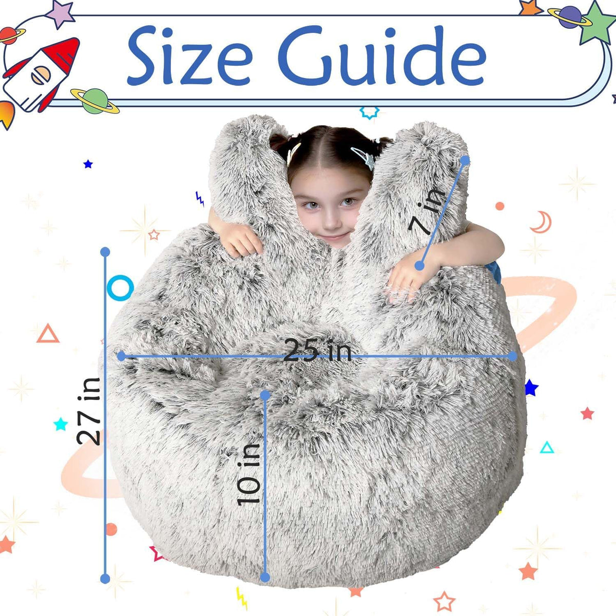 Aodenge plush faux fur cover feels soft and inviting for lounging.