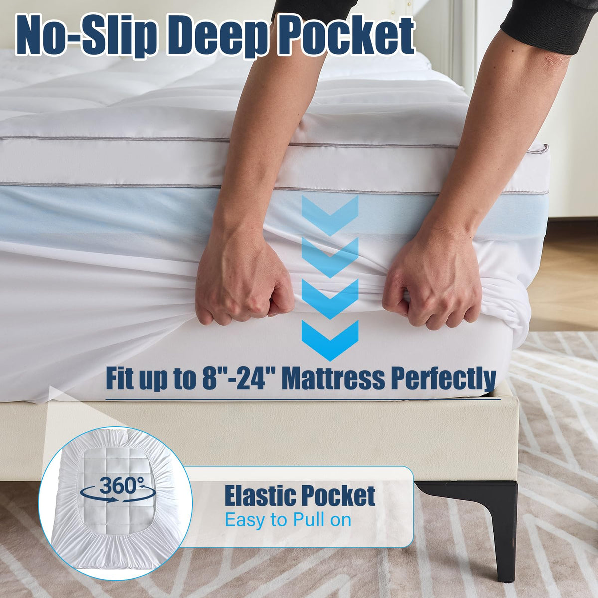 Aodenge removable cover for easy cleaning and lasting freshness.