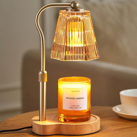 AODHGR candle warmer lamp with timer for flameless fragrance.