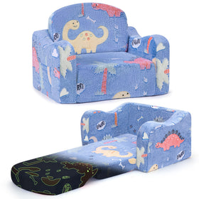Aodisman thick comfy toddler chair close-up of the soft cushion.