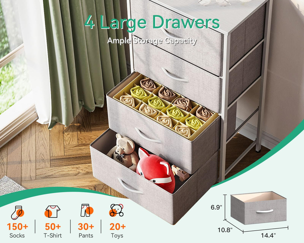 AODK dresser anti-tipping design improves stability