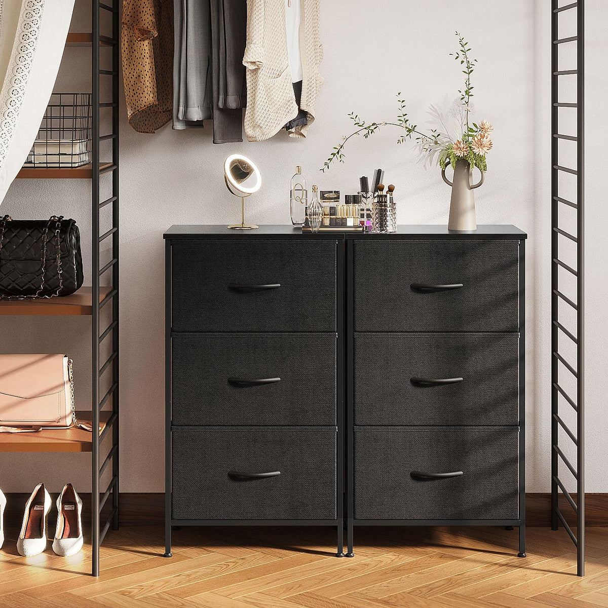 AODK dresser deeper drawers help organize clothes and toys.