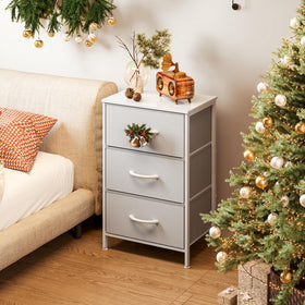 AODK dresser nightstand use beside bed for easy access to essentials