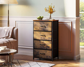 AODK four-drawers fabric dresser offering ample storage for small items