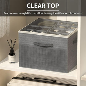 Aokeyee adjustable dividers system to customize shoe and clothing storage.