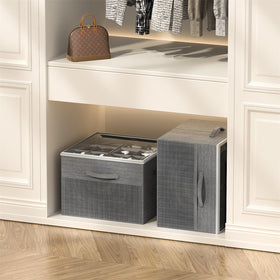 Aokeyee compact storage fits in bedrooms or wardrobes with easy access.