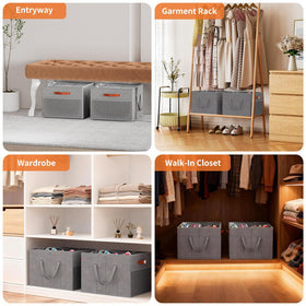 Fits closets, entryways, dressers, and garment racks with ease
