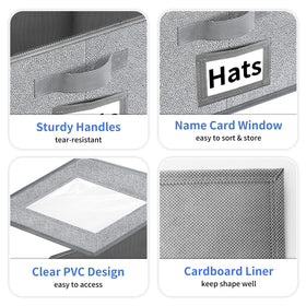 Aokeyee hat organizer with a stackable base keeps hats stable and organized