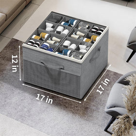 Aokeyee shoe storage ideal for entryways and cubbies keeping pairs organized.