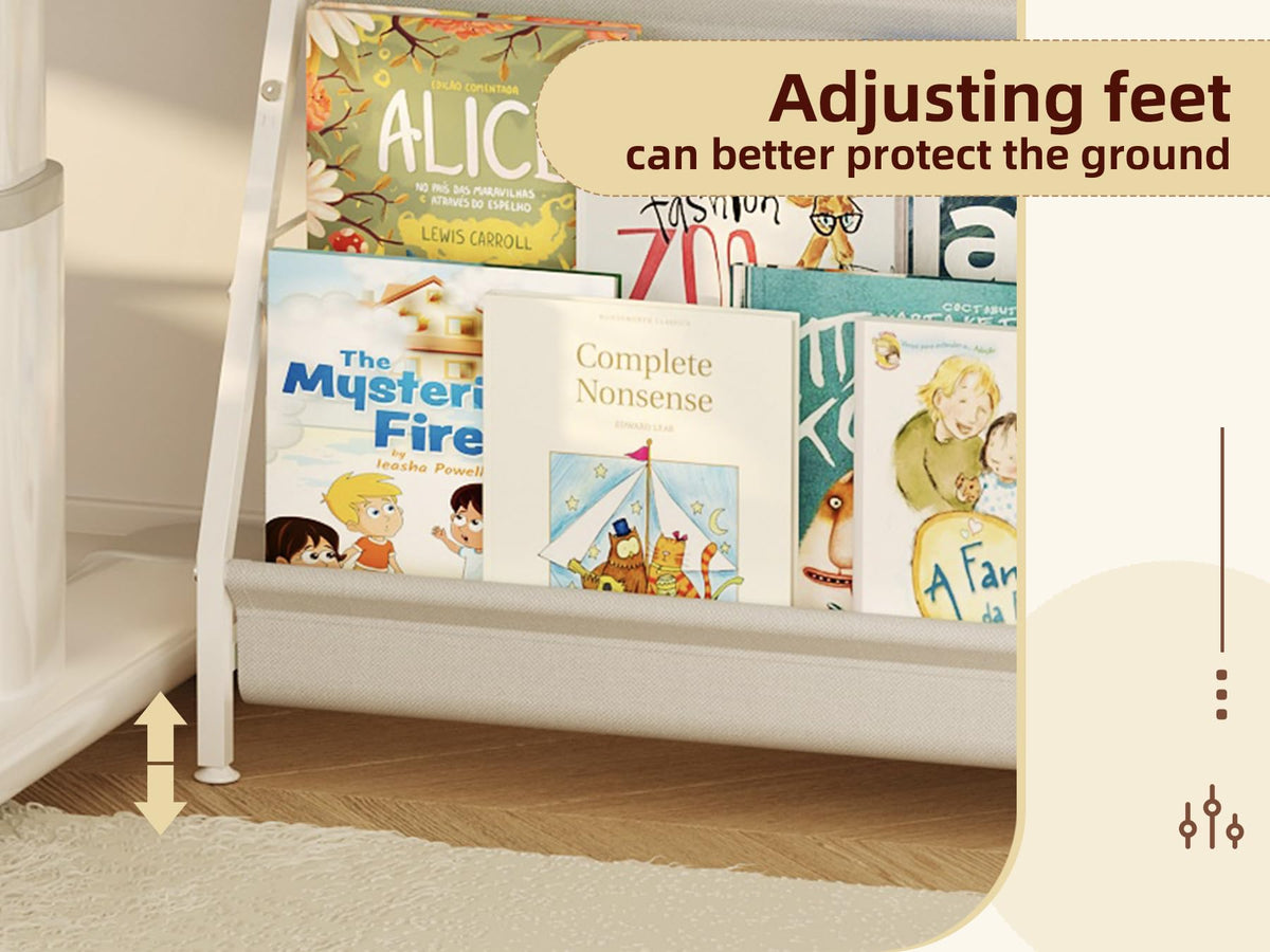 Protective feet reduce floor damage and scuffs