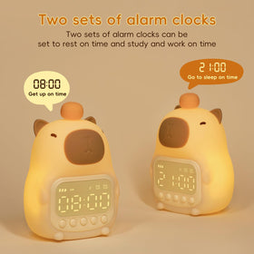 Aokpsrt dual alarm buttons simplify weekday and weekend routines.