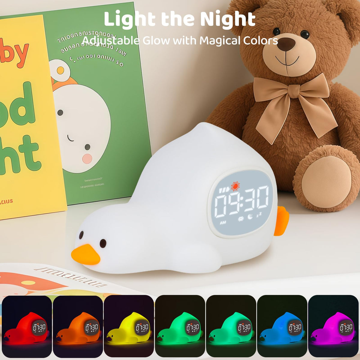 Aokpsrt soft silicone body designed for little hands and durability.