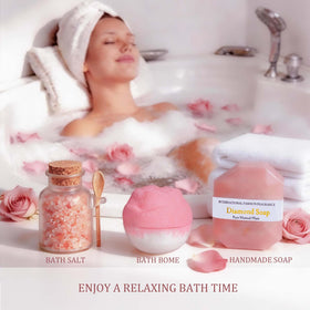Aollewoiti scented candle adds calming cherry blossom fragrance.