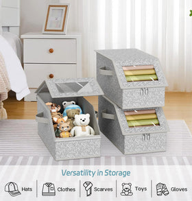 AOODA hat storage shown in bedroom and living room setups