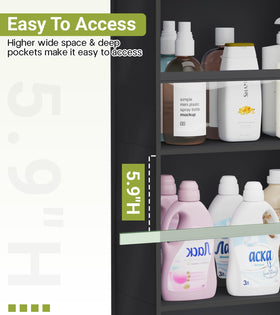 AOODA multipurpose door organizer for nursery, bathroom, pantry and more.