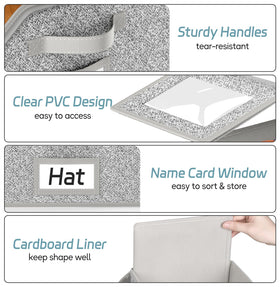 AOODA stackable box suitable for caps, beanies, visors, and more
