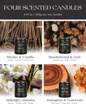 Smoke Vanilla AOOVOO candle creating cozy, inviting atmosphere