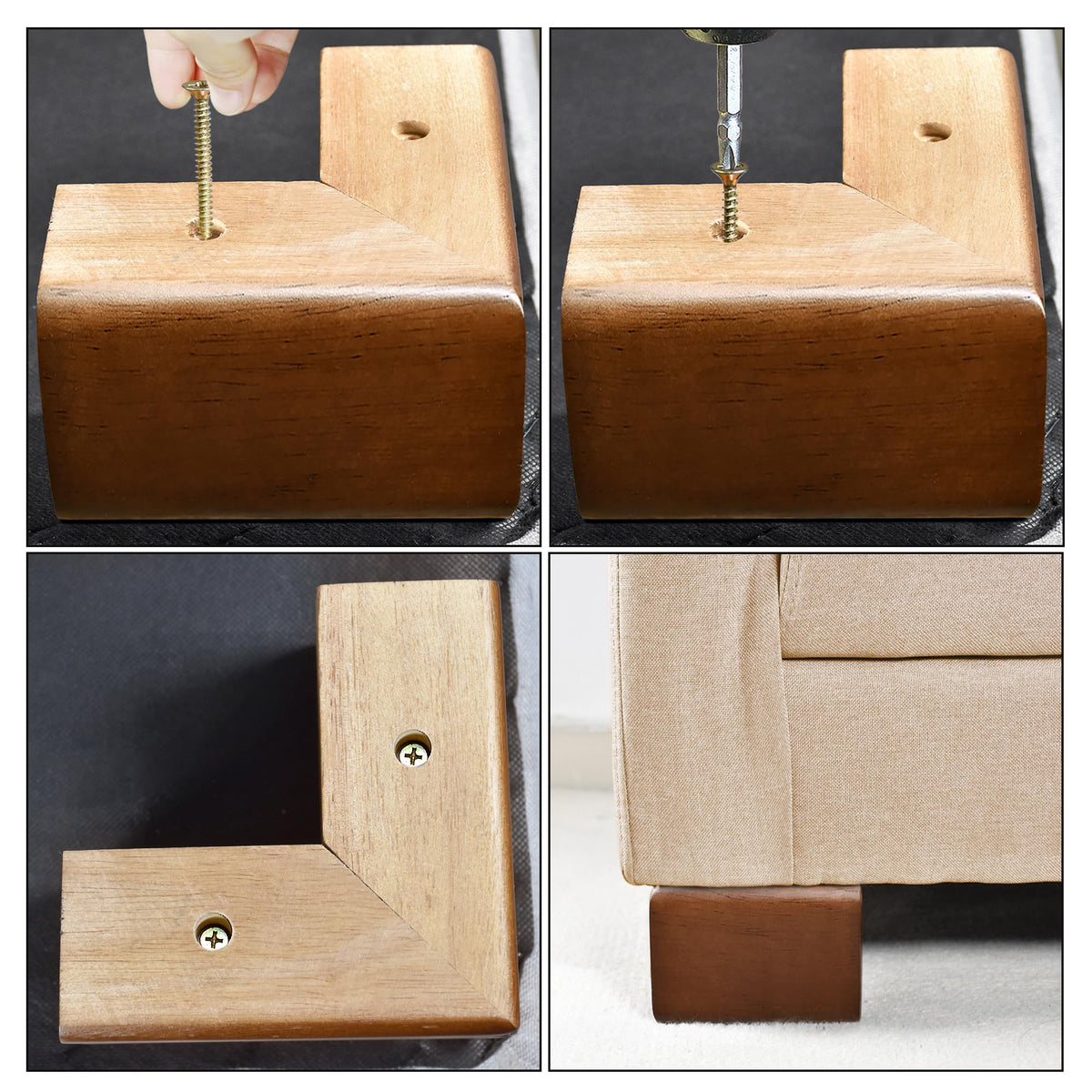 AORYVIC cabinet leg smooth edge paint recalls refined style