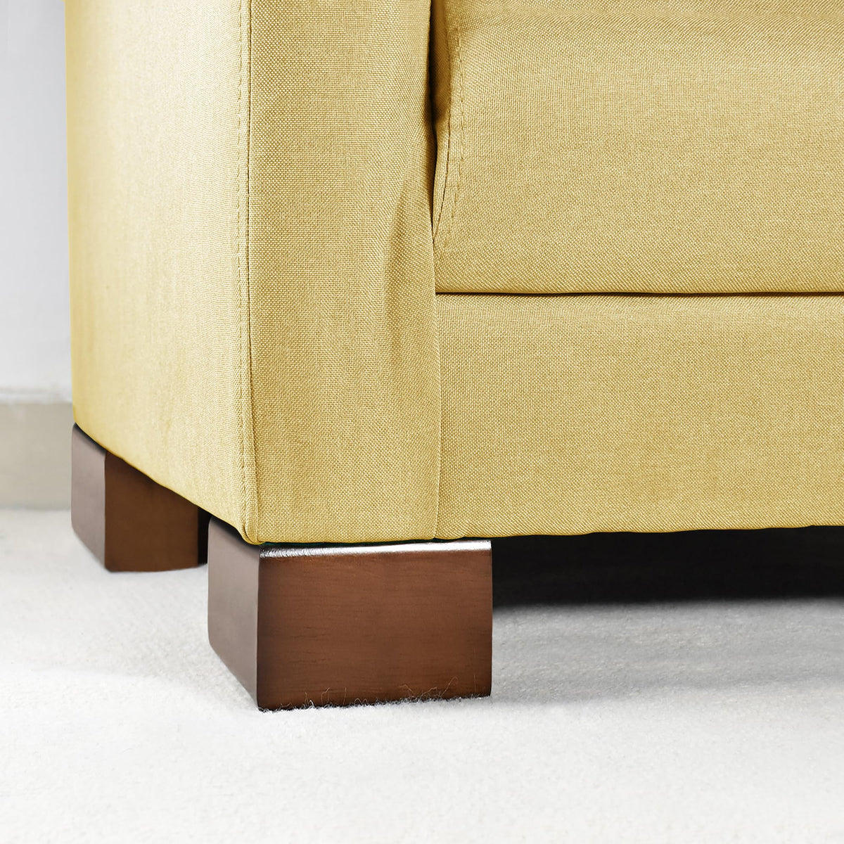 AORYVIC L-shaped bed risers under-bed clearance for cleaning