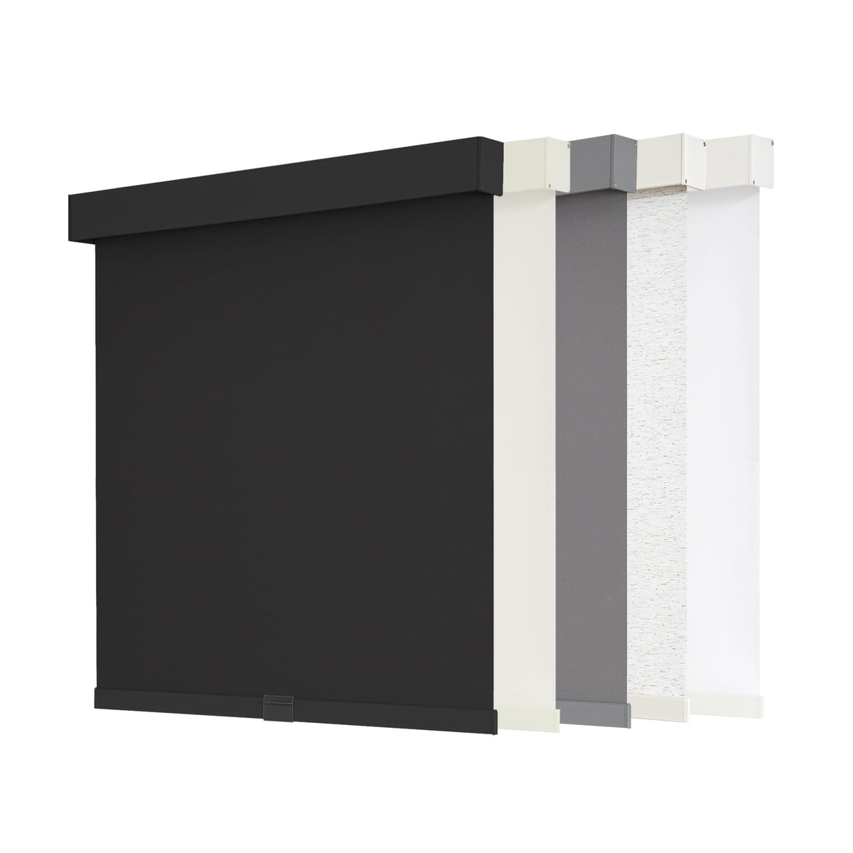 AOSKY blackout roller shade cordless-assembly offers precise light control.